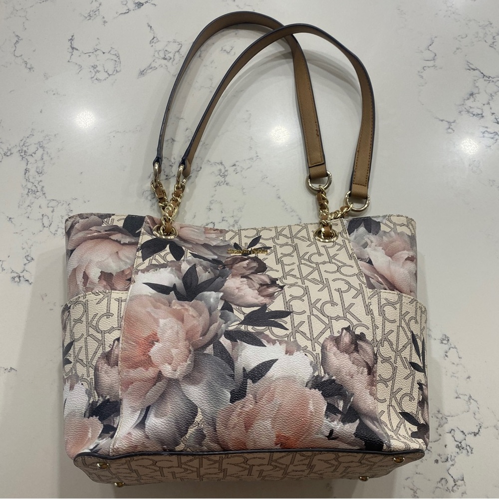 Calvin Klein Floral handbag